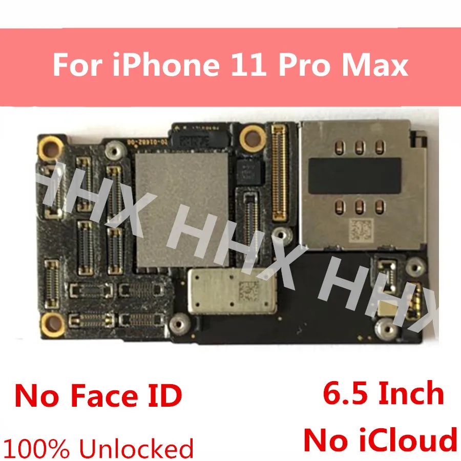 Разблокированная материнская плата для iPhone X XS XR MAX 11 / Pro Max с/без Face ID 7 логическая