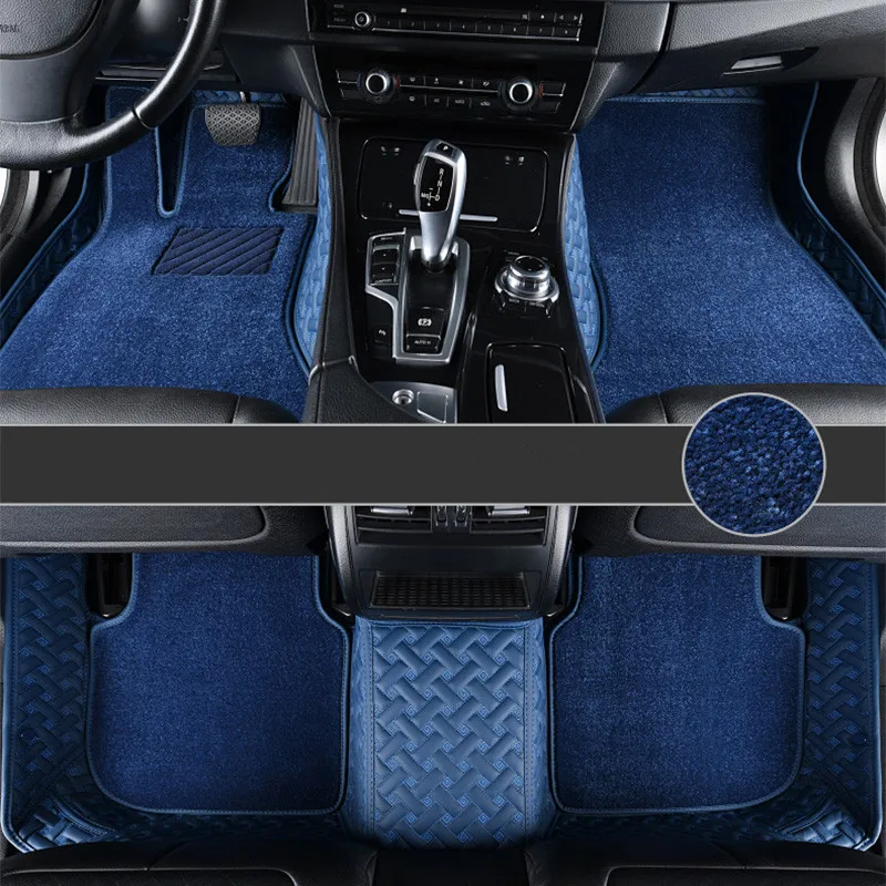 

Best quality! Custom special car floor mats for Toyota RAV4 2021 waterproof durable double layers carpets for RAV4 2020-2019