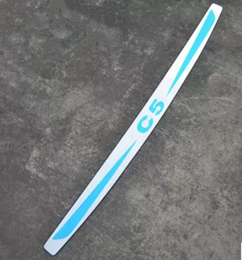 Нержавеющая сталь Задний бампер протектор порога багажник Накладка протектора