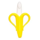 Детский безопасный Прорезыватель для зубов, силиконовое кольцо для прорезывания зубов в форме банана, зубная щетка для ухода за зубами, подарок для младенцев I0318