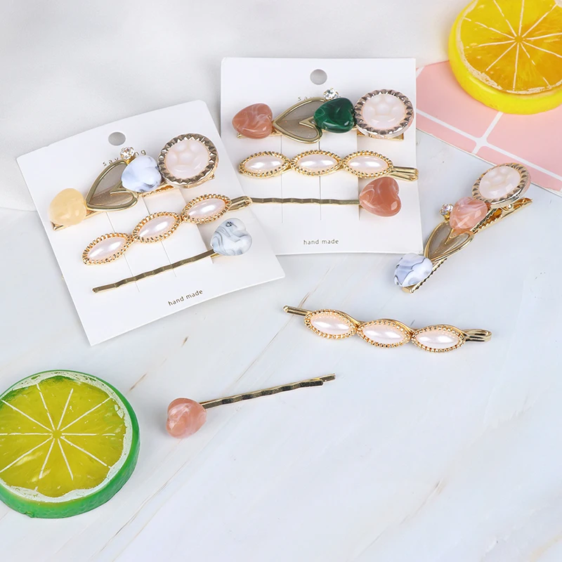 1/3/4 шт без изгиба бесшовные заколки для волос боковая челка фиксация бахрома