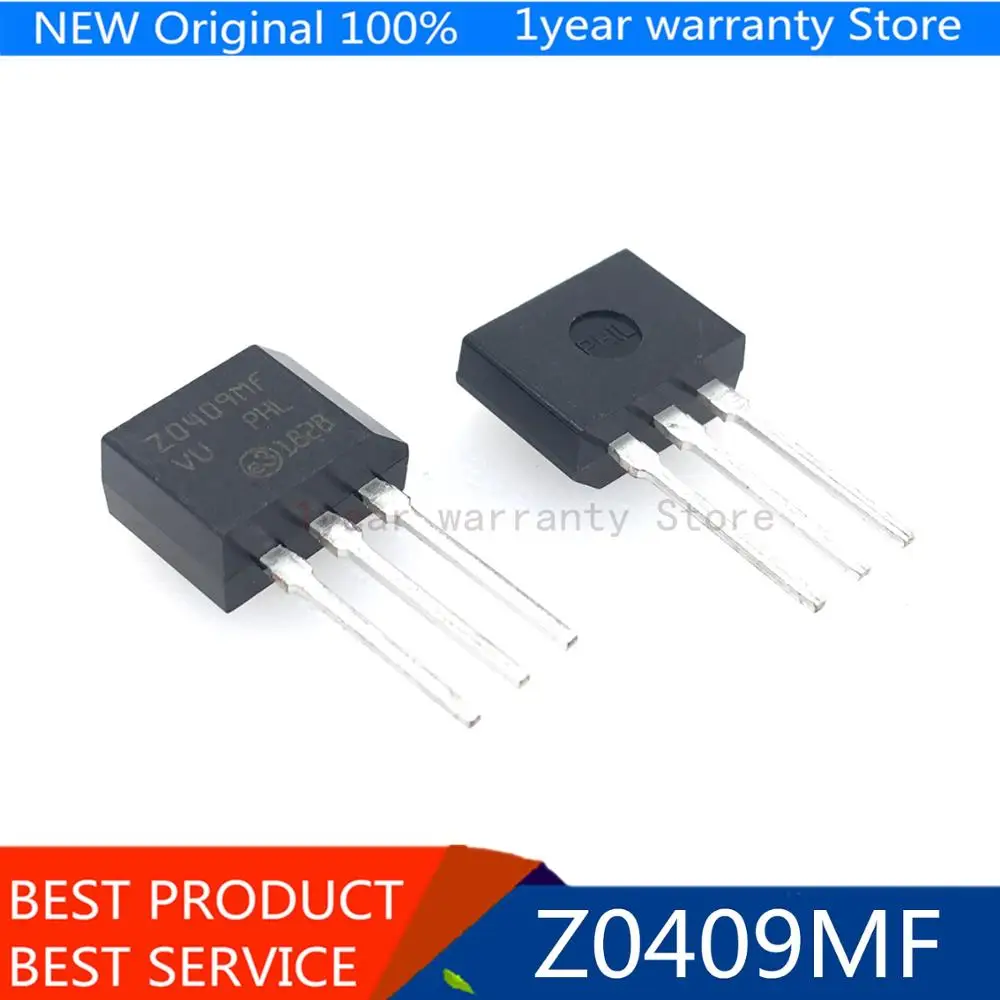 10 шт. Z0409MF Z0409SF Z0409NF Z0409 TO 202 4A 600V/700V/800V 4 A Triacs тиристор|Пульты ДУ| |
