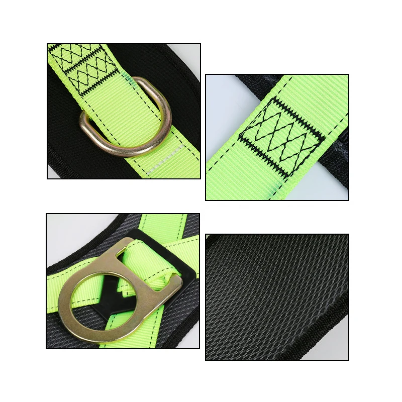 

Outdoor Work High Sports Rock Climbing Harness Waist Support Full Body Safety Belt Climbing Harness Waist Support Fluorescence