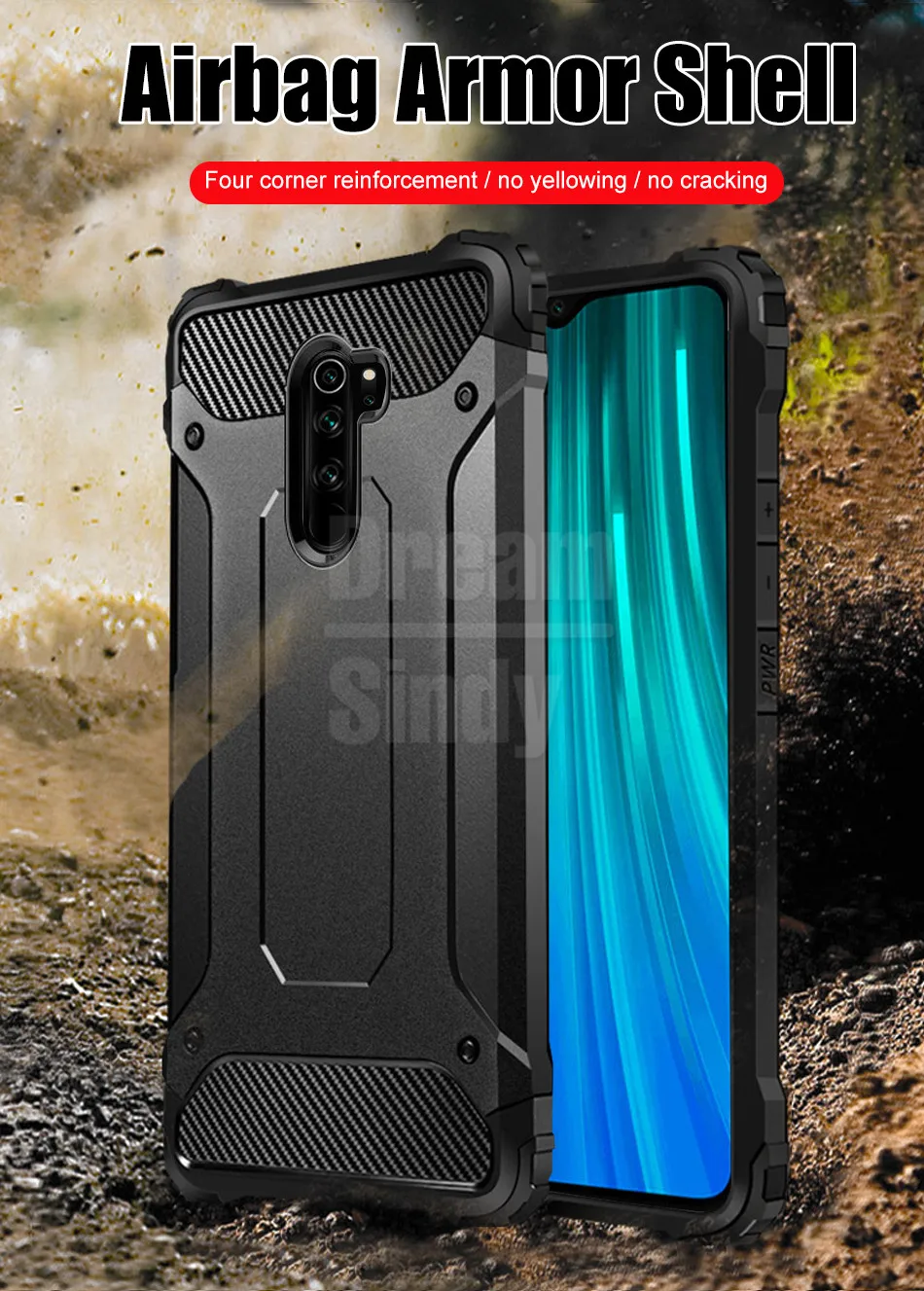 Роскошный противоударный чехол-броня для Xiaomi Redmi 7A, 8A, Note 8, Pro, мягкий чехол-накладка для Xiaomi Redmi Note, 8 T, 7 Pro, силиконовый чехол-бампер