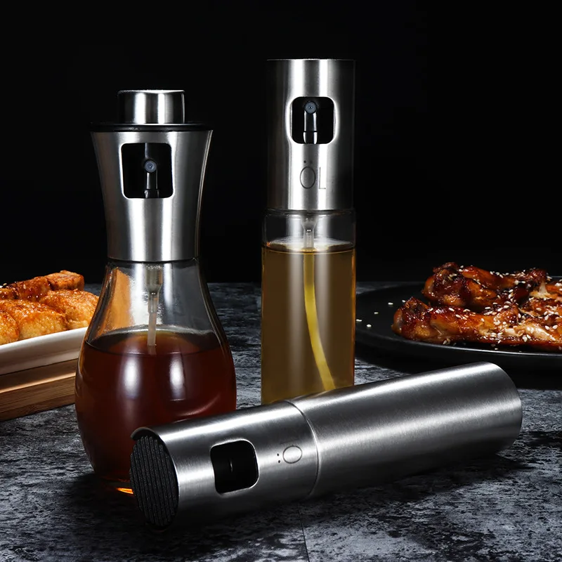 Spray bottle kitchen oil spray barbecue pot. olive |