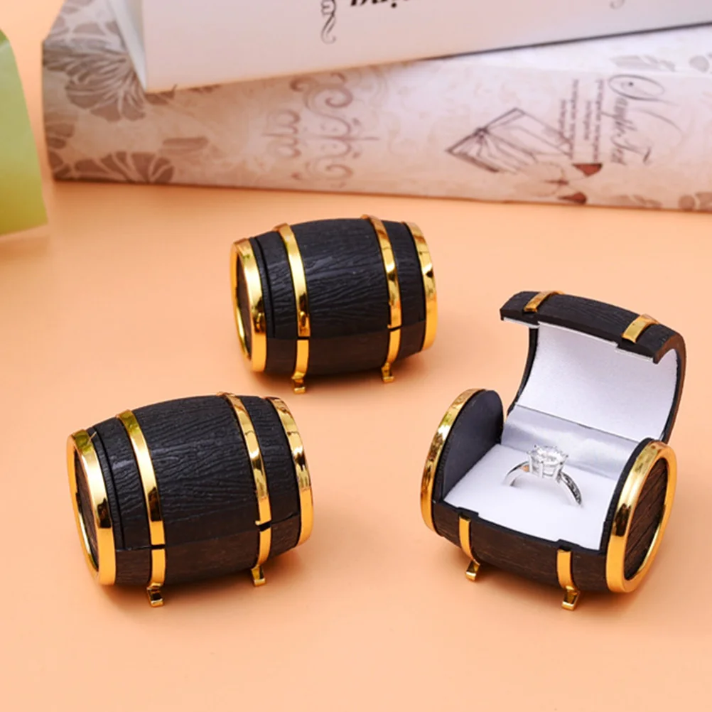 2 шт. чехол для ювелирных изделий пивная бочка модная коробка хранения упаковка