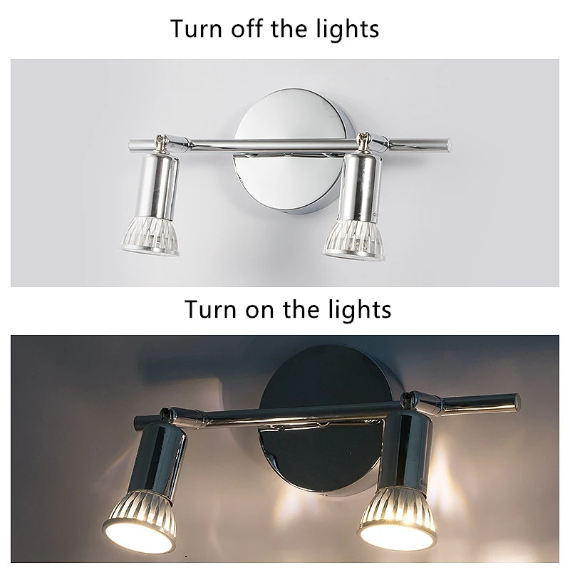 Вращающиеся светодиодные потолочные светильники Регулируемый угол наклона