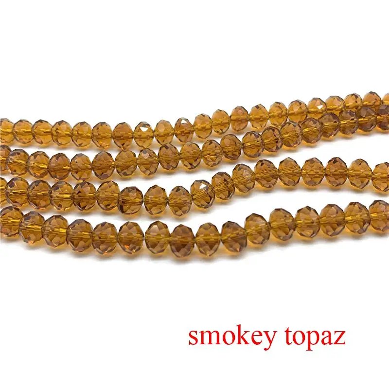 4X6/6X8/8X10mm Austria Faceted Crystal Glass Beads Round Loose Spacer for Jewelry Making DIY | Украшения и аксессуары