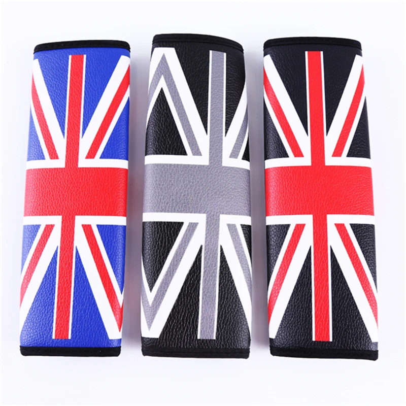 Флаг Великобритании автомобиля водитель пассажир из искусственной кожи