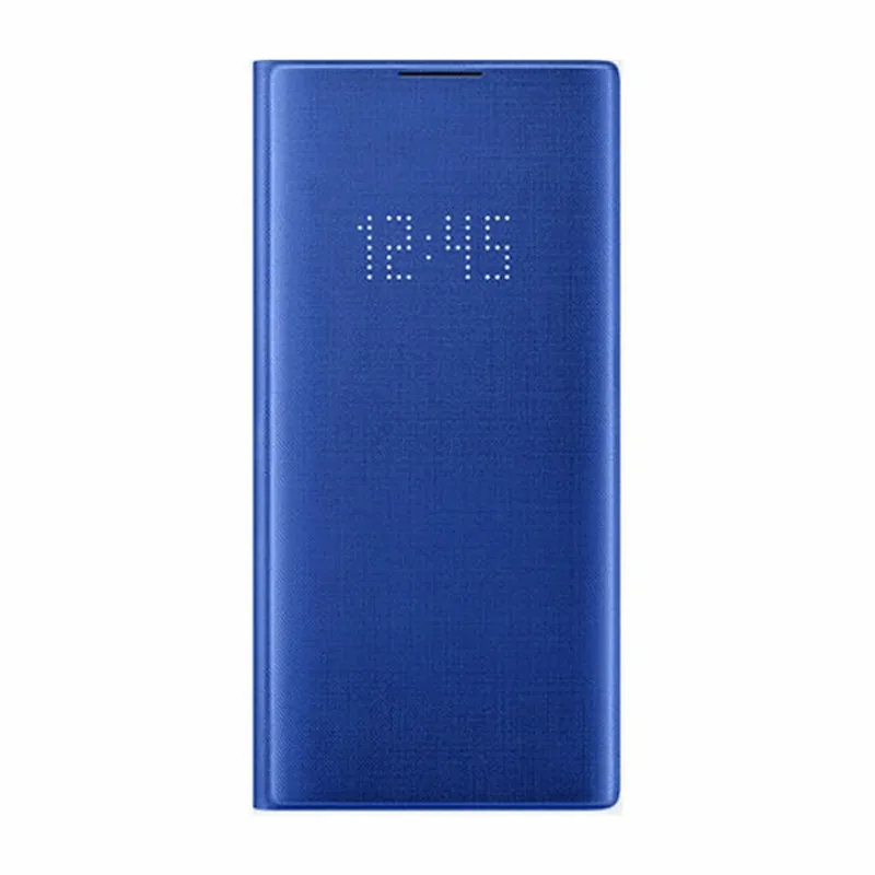 Светодиодный чехол для samsung GALAXY Note10 Note 10 PLUS Note X, светодиодный Чехол-книжка с карманом для карт