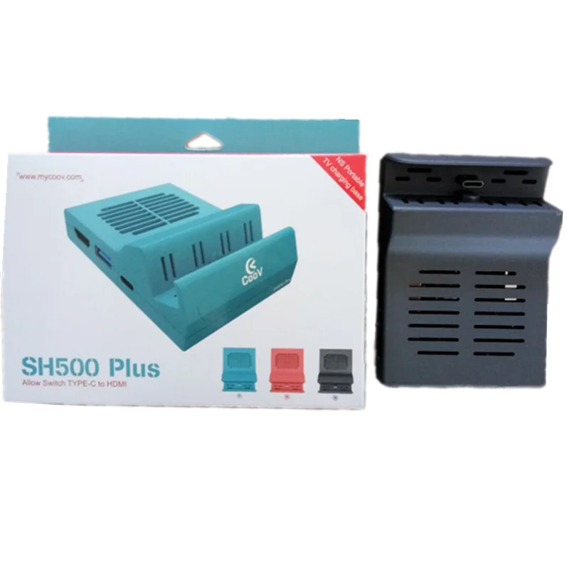 Портативный охлаждающий теплоотвод Тип C ТВ док станция Поддержка 4K видео USB 3 0 HDMI