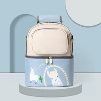 1pcs backpack fresh keeping waterproof ice pack thermal lunch box for lunch travel backpack mommy nursing bag baby care