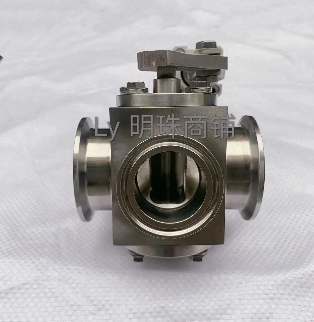 V&aacute;lvula rotativa, m&aacute;quina de llenado de t-juntion, pasta de llenado l&iacute;quida, v&aacute;lvula rotativa de acero inoxidable 304-3