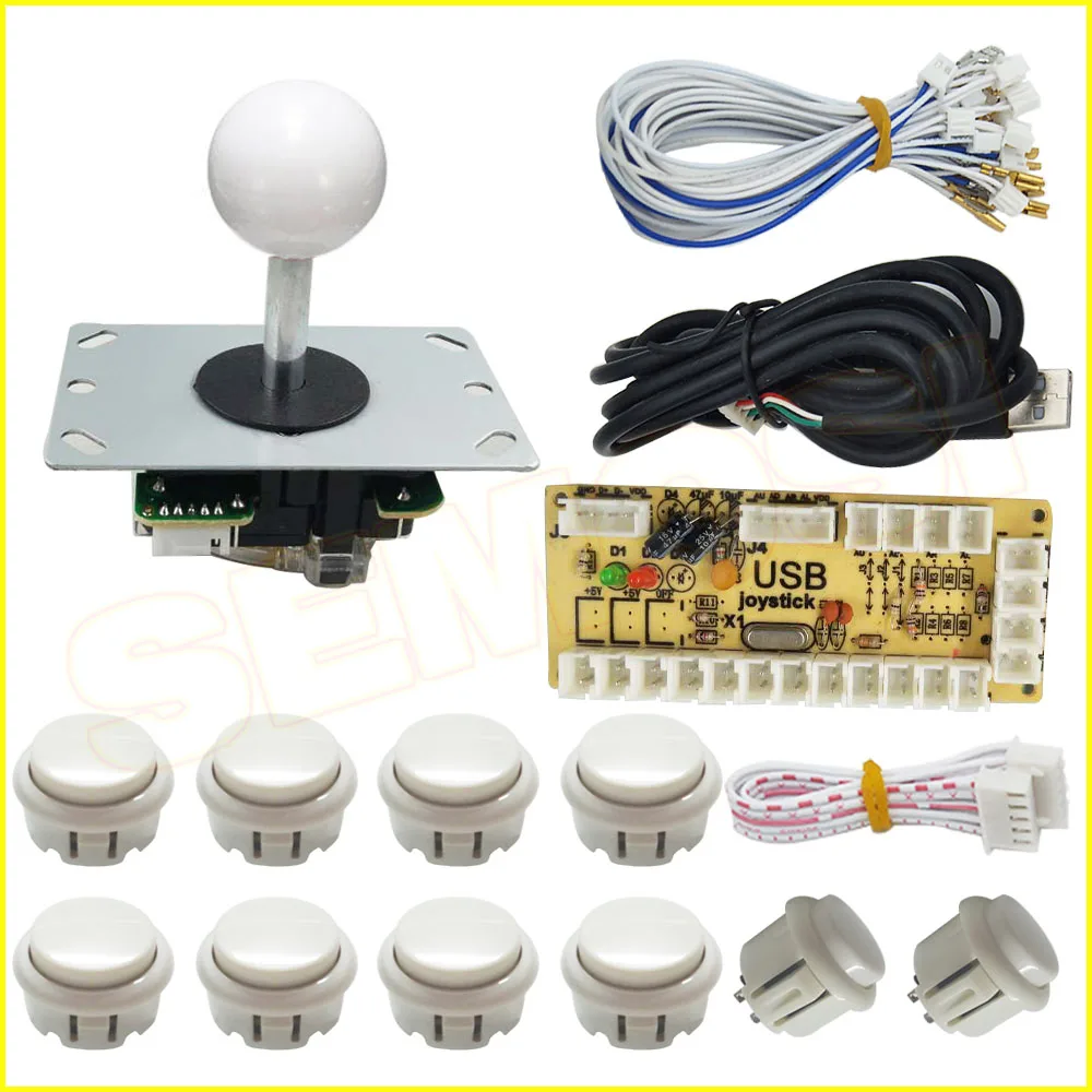 2 игрока аркадная игра сделай сам запчасти Нулевая задержка USB кодировщик PC