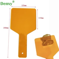 denxy 1pc dental shield plate hand held eye protective board curing light teeth dental plate board filter paddle dntist tools