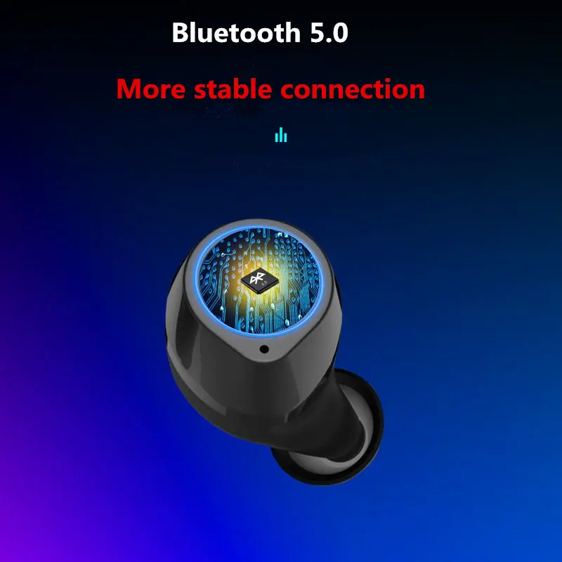 Bluetooth гарнитура TWS 5 0 с шумоподавлением и двойным микрофоном|Наушники гарнитуры| |