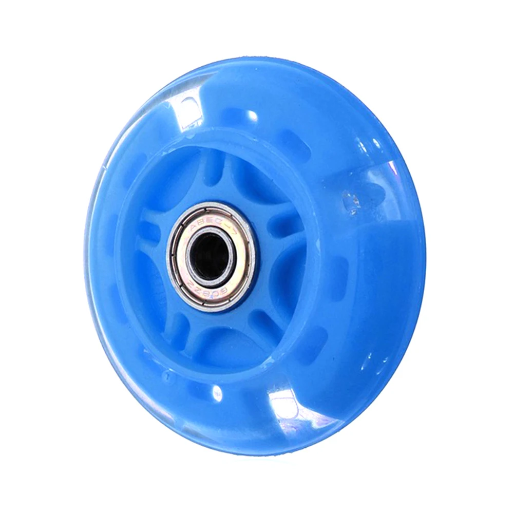 Новинка 4 шт. колеса для роликовых коньков флэш светильник с магнитным