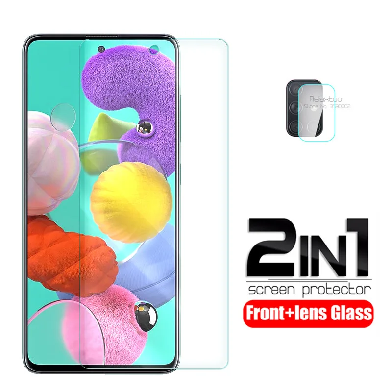 Защитное стекло для камеры 2 в 1 samsung galaxy a51 a71 2019 a 51 71 51a 71a a515F a715F Защитная пленка