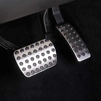 aluminum alloy foot pedal brake pedal pad cover for mercedes benz m a b gla cla gle gls ml gl class w166 x166 pads mats cover