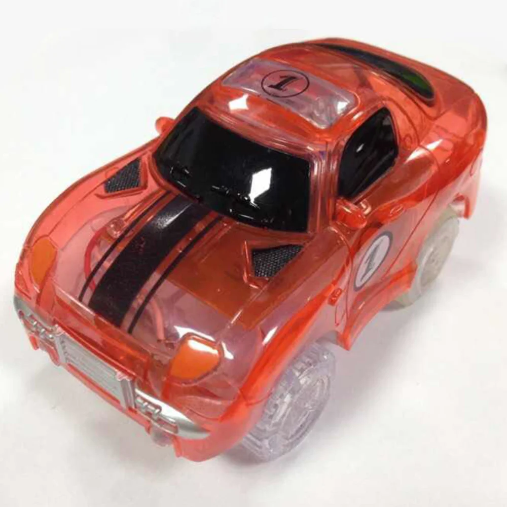 

Light Car Track Racing Track Accessories Compatible with Most Tracks(Light Blue)