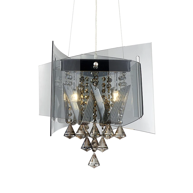 

Home simple post-modern light luxury dining room bar table lamp Italian dining table glass chandelier