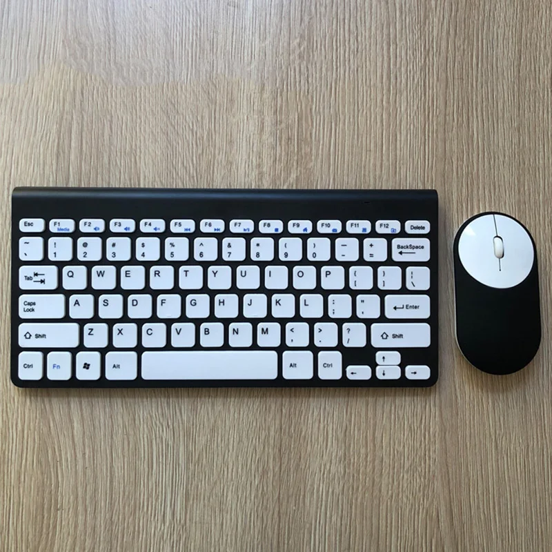 Беспроводная мини-клавиатура 2 4 ГГц комбинированная портативная эргономичная