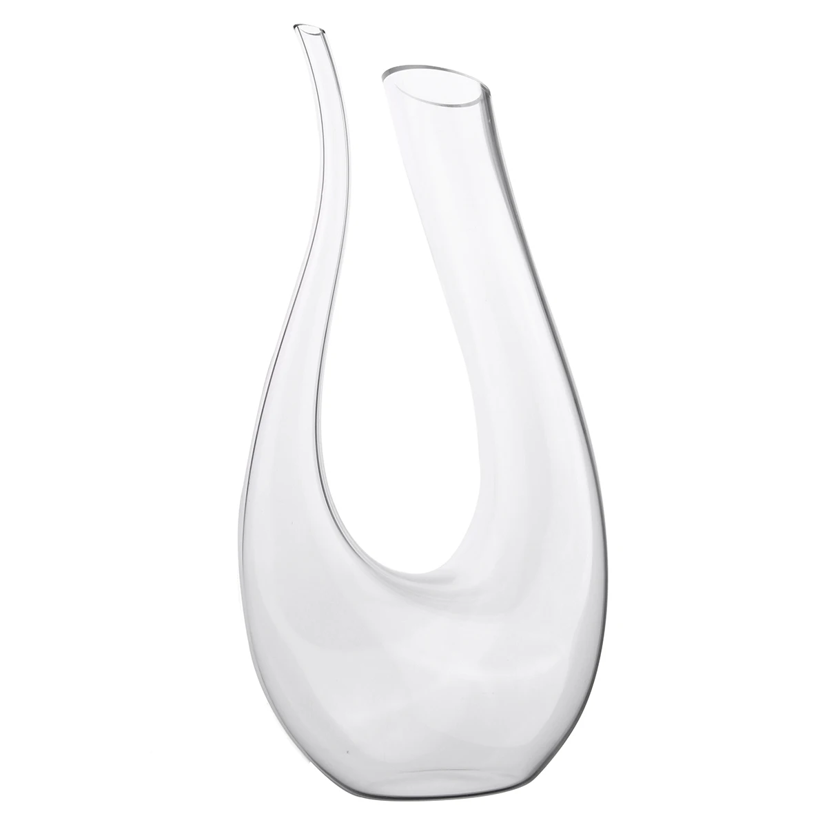 

1500ML U-shaped Decanter Glass Crystal Red Wine Brandy Champagne Decanter Bottle Jug Pourer Aerator For Family Bar