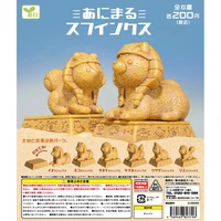 genuine japan gacha animal doll gashapon toy mini cat dog lion model ornament creative cartoon pet capsule toy gift