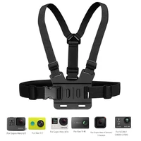 chest strap mount belt for gopro hero 7 6 5 sports camera chest fixed strap b chest strap for xiaomi yi 4k sjcam cam accessories