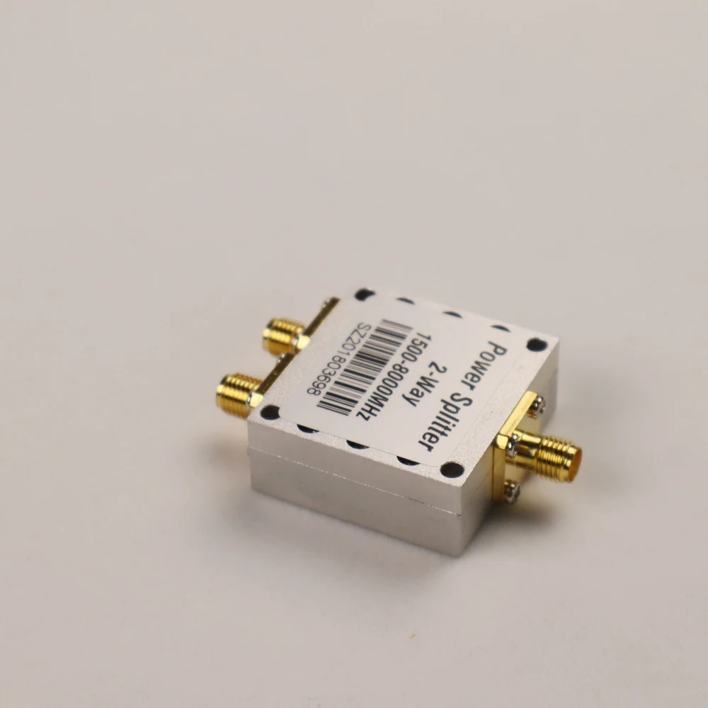 ZQTMAX 2 Way SMA силовой сплиттер-Сумматор гнездовой разъем 8G высокая частота 1,5-8 ГГц делитель