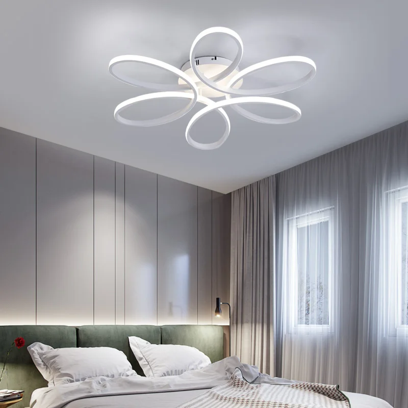 Потолочная люстра светодиодная для гостиной спальни | Освещение