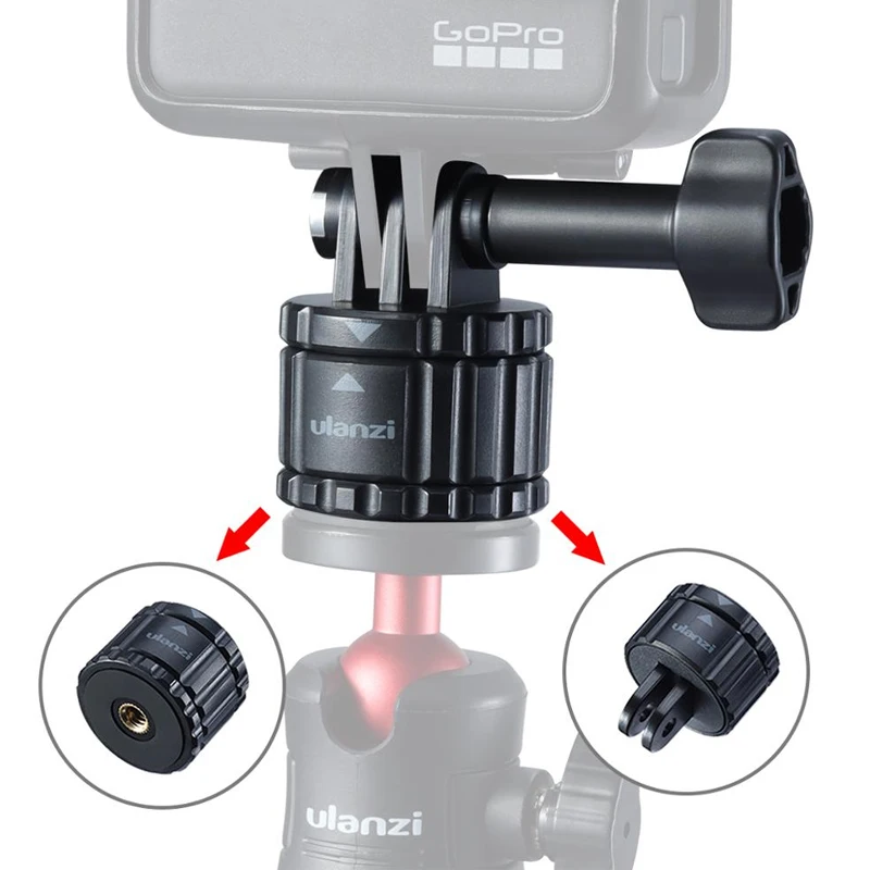 Монтажный адаптер Ulanzi GP-4 для Gopro 8 Max 7 6 5 аксессуары магнитное основание крепления