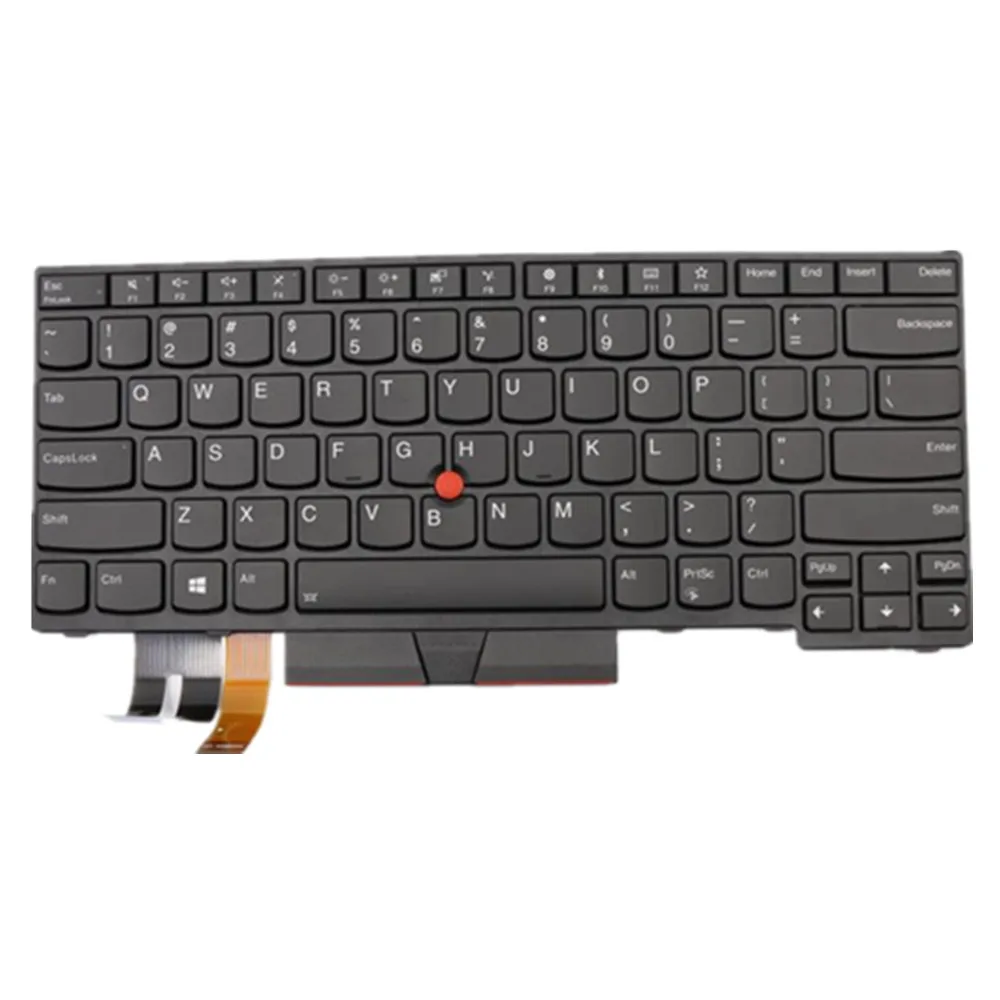 Новая Оригинальная английская клавиатура с подсветкой для Lenovo ThinkPad E480 E490 T480S L480