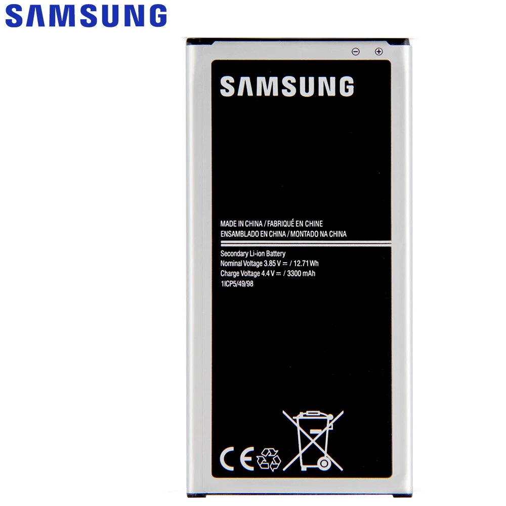 Оригинальная Замена Samsung батарея для Galaxy 2016 версия J7 J7108 J710H J710F J710K SM J7109 EB BJ710CBC