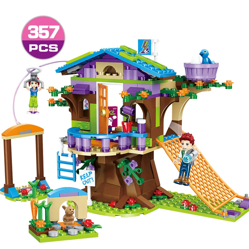 Friends Series Heart Lake City Girls Club Street Model Building Blocks Pink Cake Cafe Blue Camper Friend Toys Block Size Warning | Игрушки и