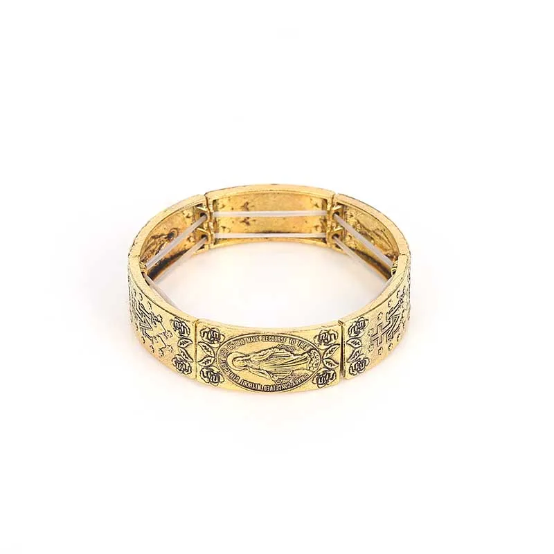 Католический девственница браслет Mary подарок Мэри крест четки и христианский |