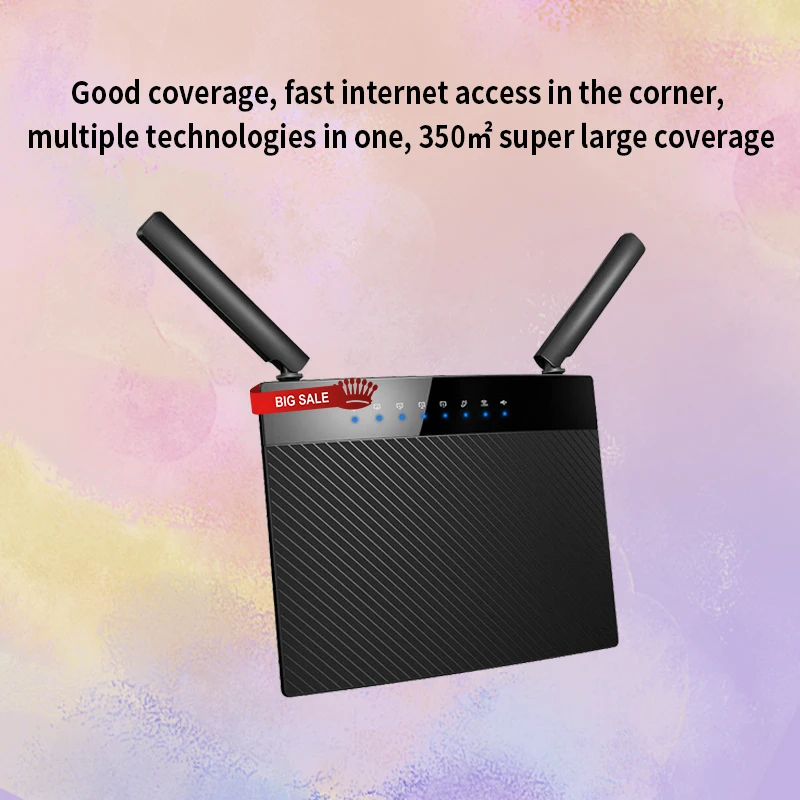 GLC9 AC1200M Гигабитный беспроводной WiFi роутер с 2 4 ГГц/5 0 ГГц высоким коэффициентом