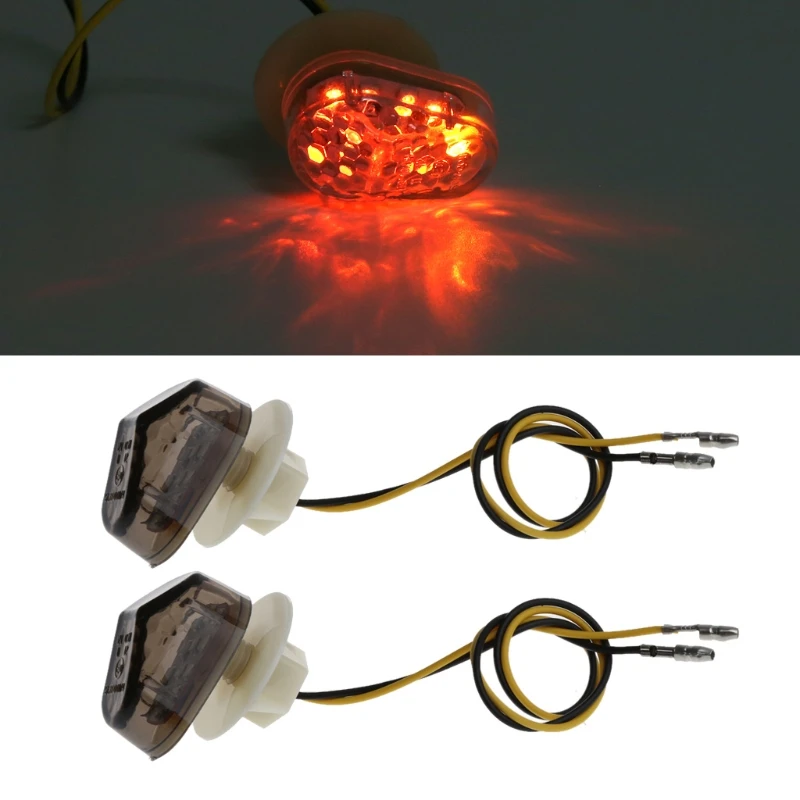

Motorcycle 12V Flush LED Turn Signal Light for yamaha YZF R1 R6 R6 SFZ1S FAZERqiang