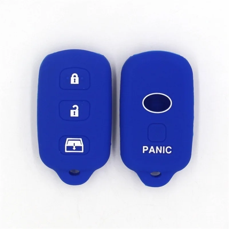 4 кнопки мягкий силиконовый дистанционный смарт-ключ для автомобиля чехол брелок