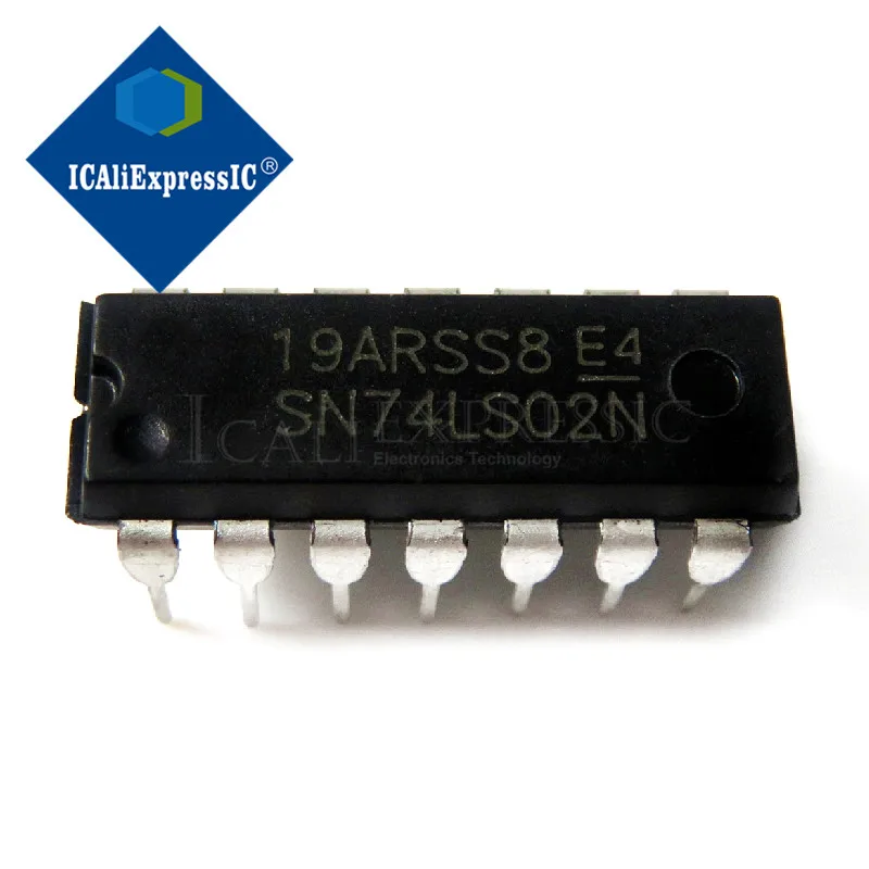 

100 шт. HD74LS02P HD74LS02 DIP14 DIP SN74LS02N 74LS в наличии