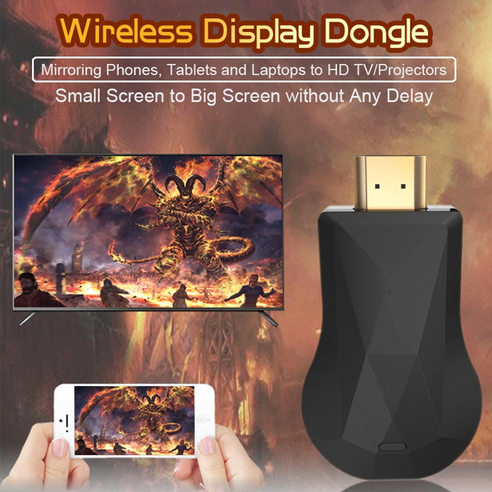 HDMI Wi-Fi дисплей ключ YouTube Netflix AirPlay Miracast tv Stick для Google Chromecast 2 3 хром Crome Cast Cromecast 2