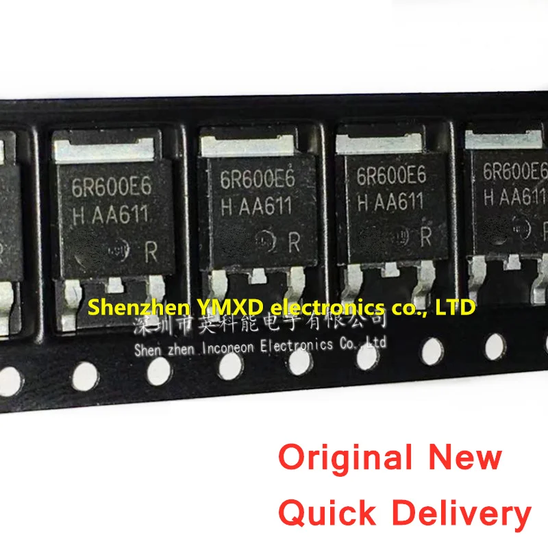 

10 шт./лот Новый IPD60R600E6 6R600E6 TO-252 новый n-channel 650V 19A MOSFET полевая трубка с эффектом