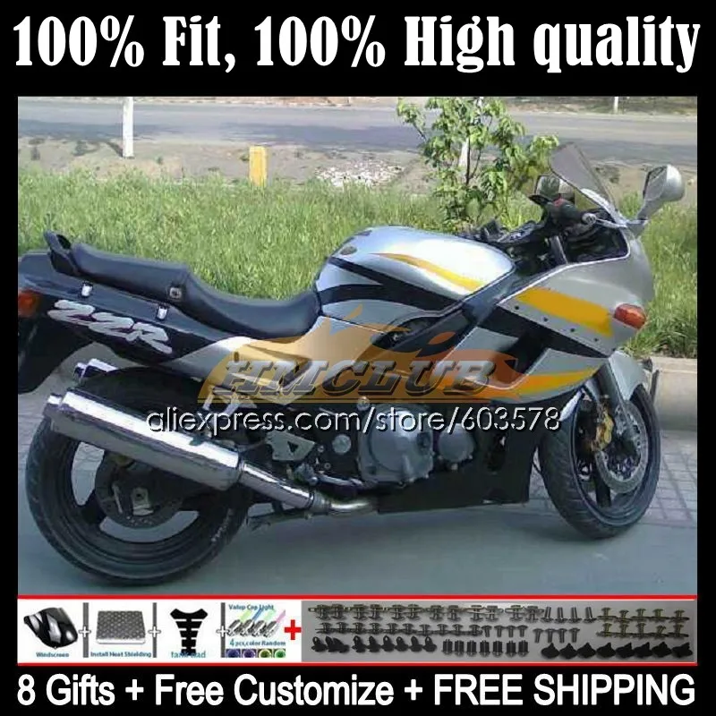 

Injection For KAWASAKI NINJA ZZR 400 2001 2002 2003 2005 2006 2007 64CL.13 ZZR400 ZZR-400 93 95 96 97 98 99 Fairing lucky yellow
