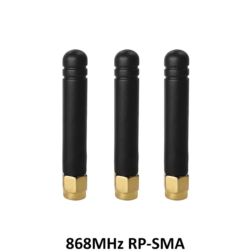 GRANDWISDOM 10pcs 868mhz antenna 3dbi sma female 915mhz lora antene pbx iot module lorawan signal receiver antena