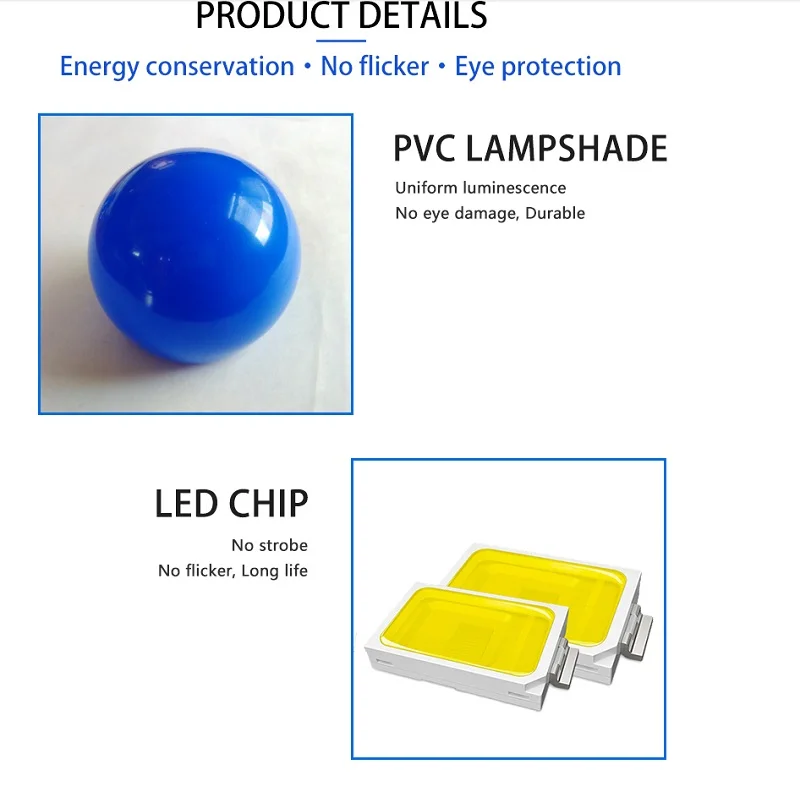 Light bulb E27 led bar light 5W 7W 9W red blue green yellow pink LED light for bar KTV party lighting