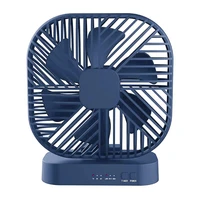 m5te magnetic mini fan usb or 4x aa battery powered desk fan with 3 speed timing function personal fans for camping office