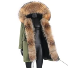 Парка мужская с натуральным лисьим мехом, водонепроницаемая, уличная одежда, зимняя, 2021