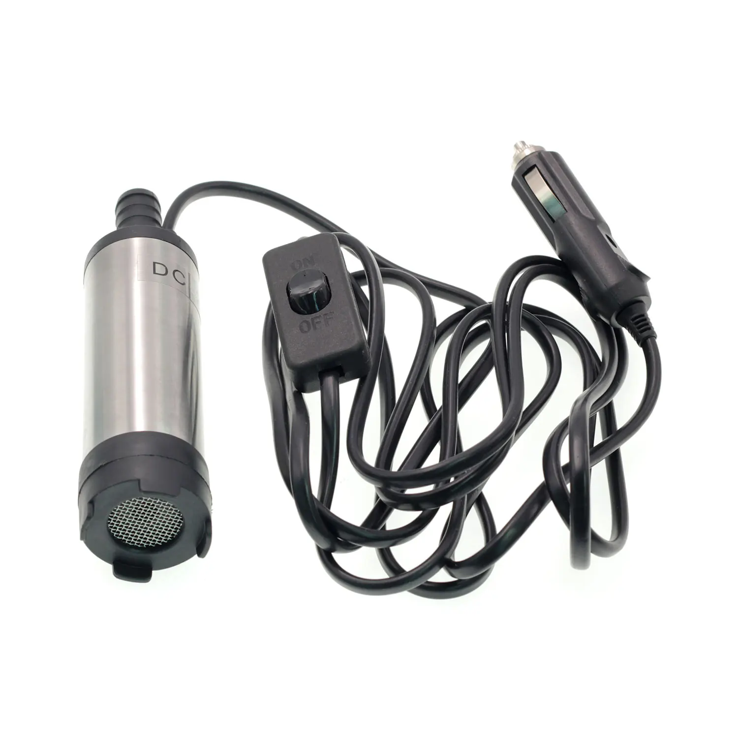 12V 24V DC Электрический погружной насос для перекачки дизельного масла воды корпус