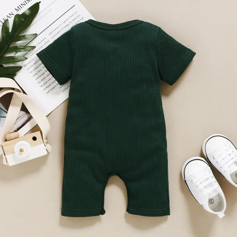 Детская летняя одежда 2020 Детский комбинезон с короткими рукавами для