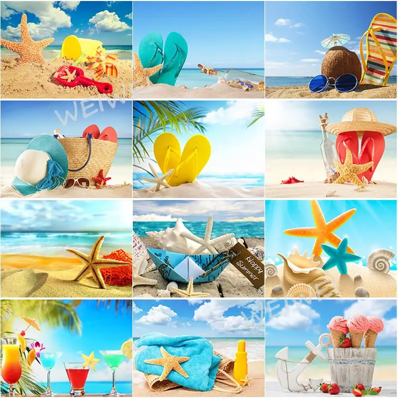 

New 5D Diy Diamond Painting Seaside Beach Blue Sky View Diamond Embroidery Cross Stitch Full Drill Home Decor Manual Gift